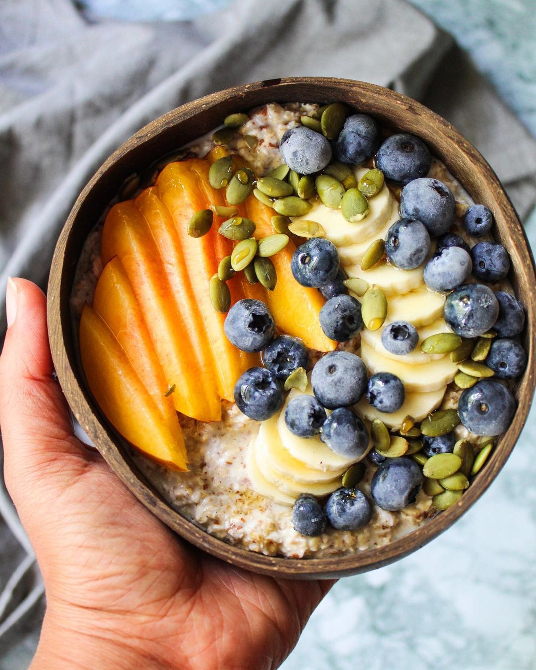 Overnight Coconut Ginger Oats