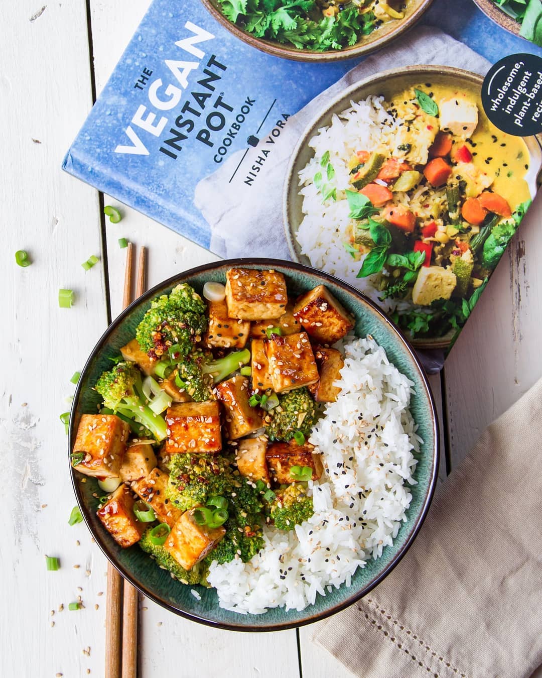 Takeout Style Tofu and Broccoli Bowl
