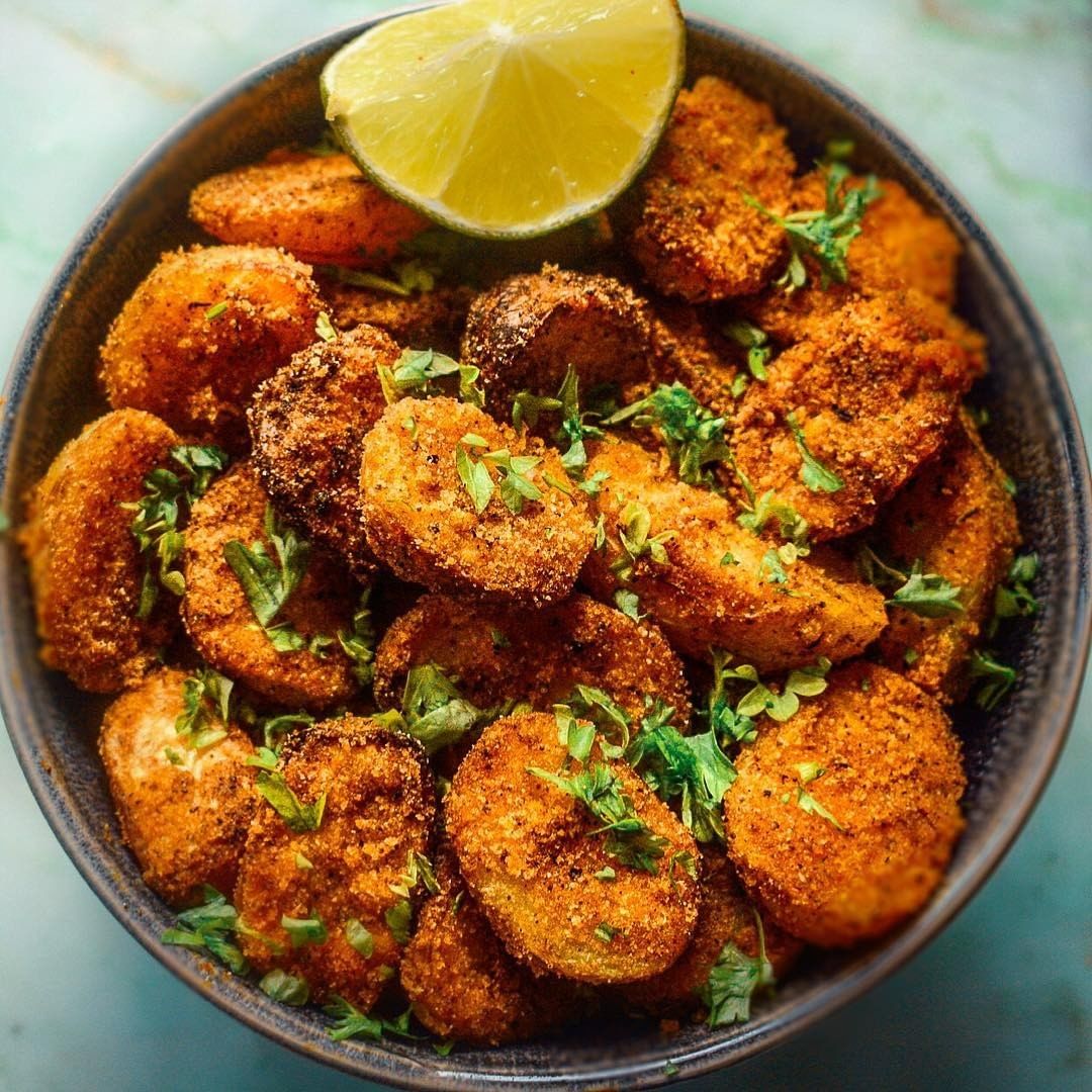 Crunchy Cajun Semolina Potatoes