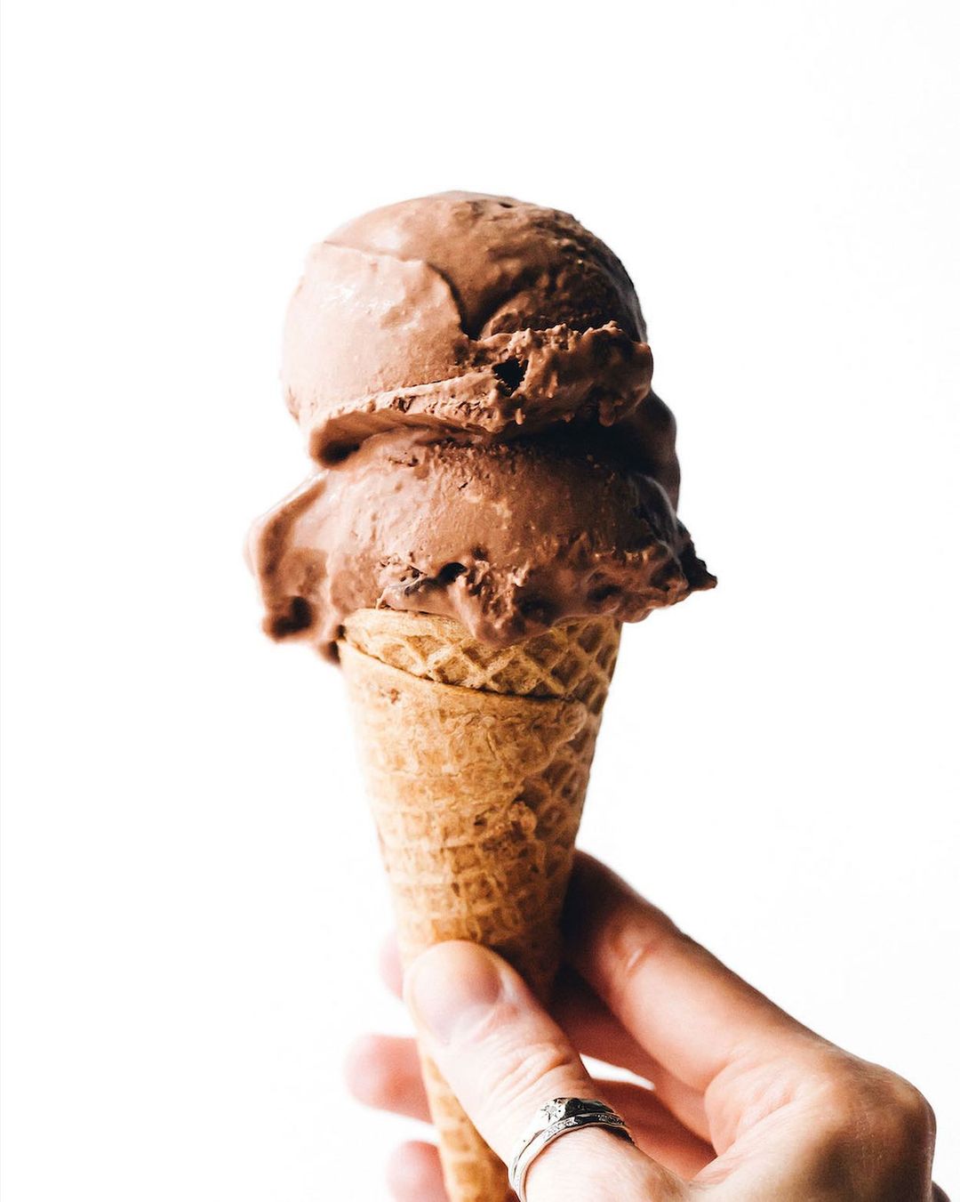 Vegan No-Churn Triple Chocolate Ice Cream