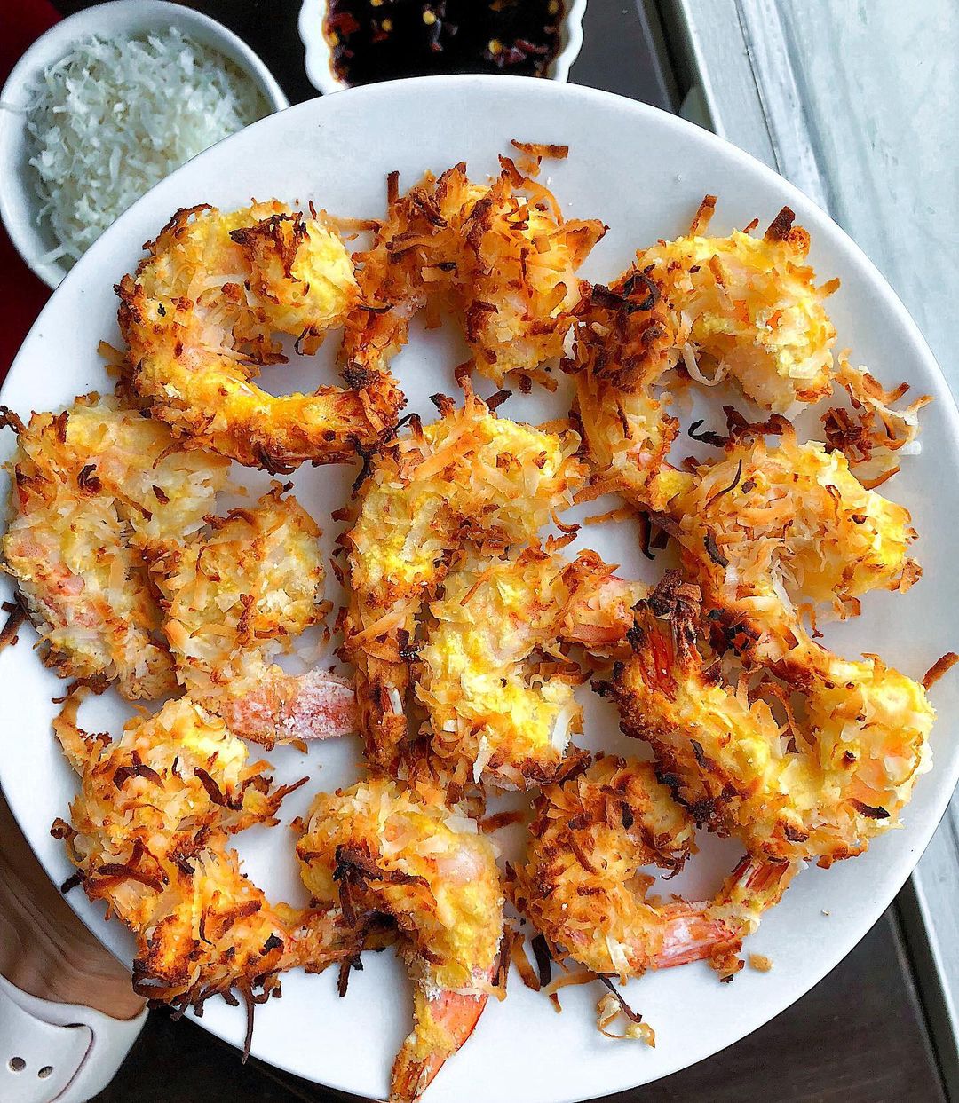 Air Fried Paleo Coconut Shrimp