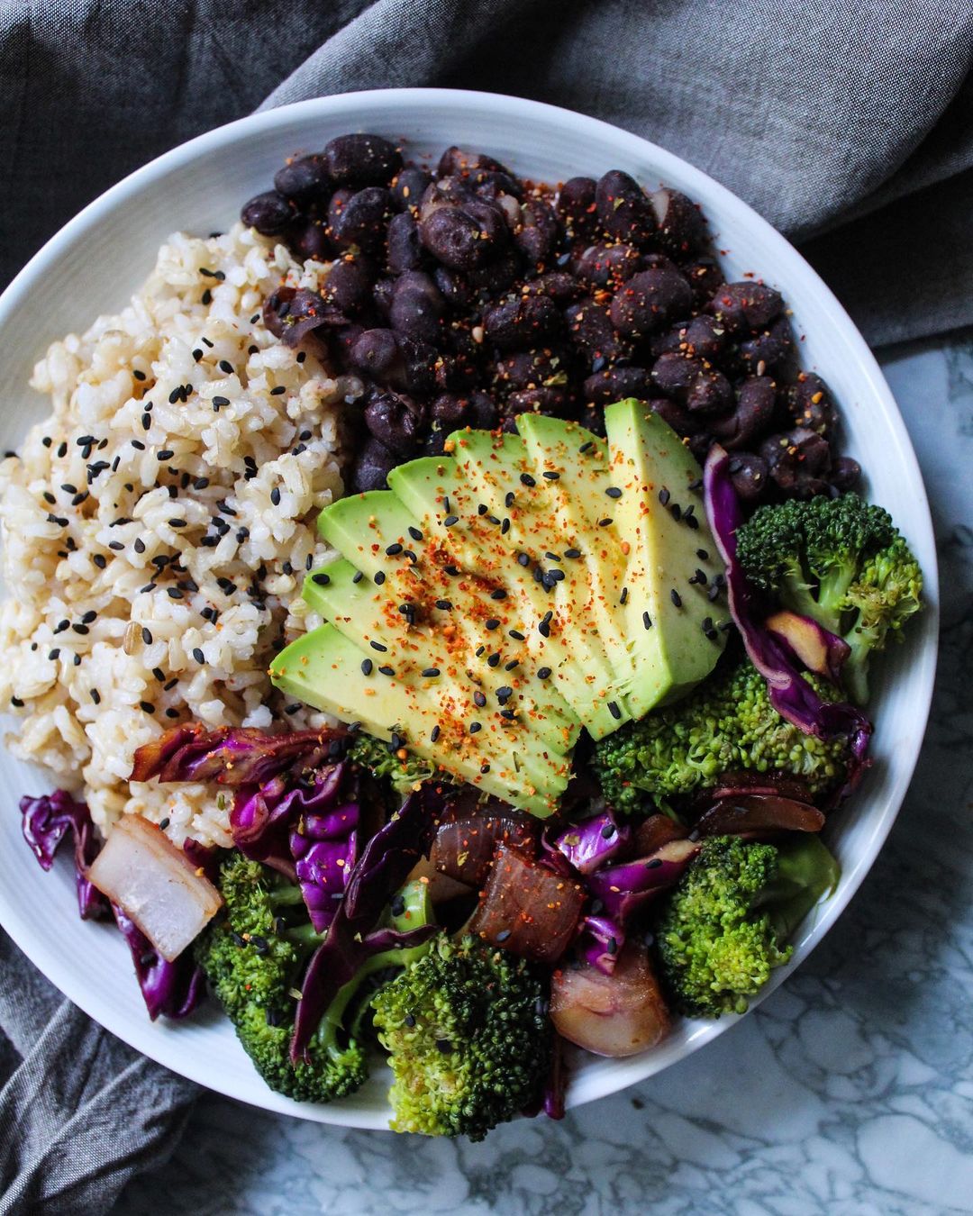 Miso Maple Black Beans