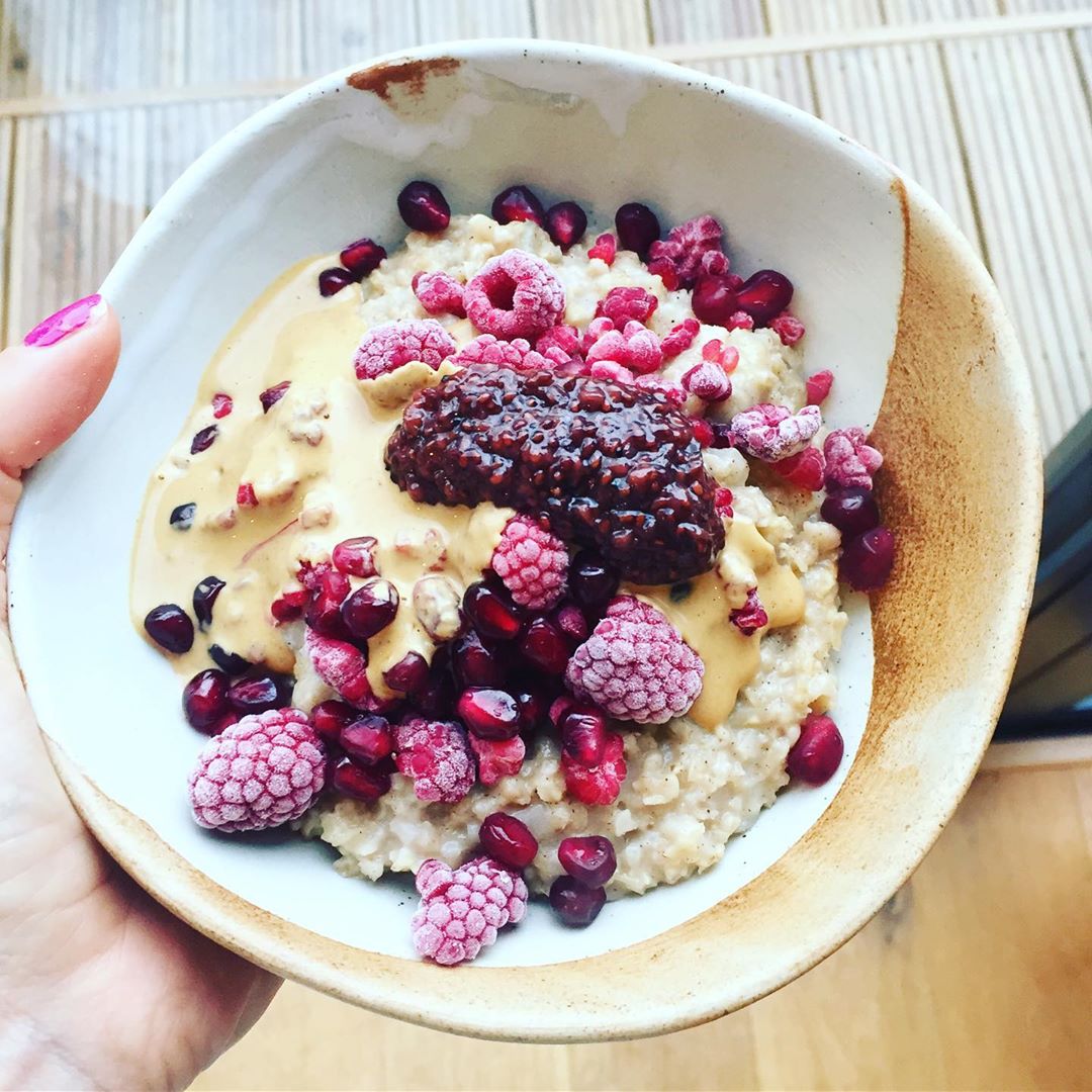 Banana and Cauliflower Oat Porridge