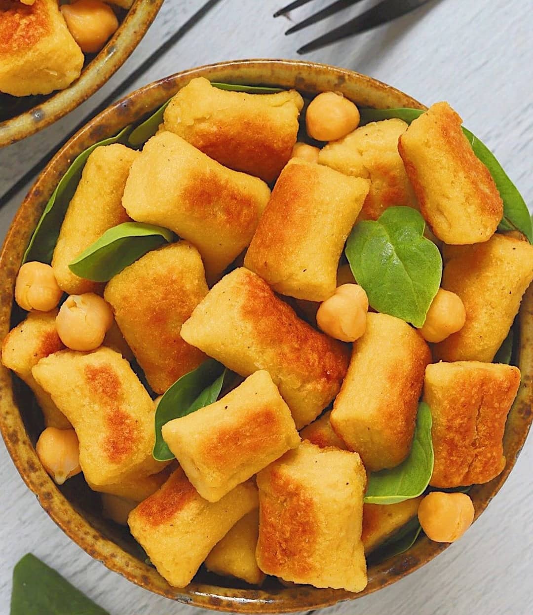 Crispy Chickpea Gnocchi