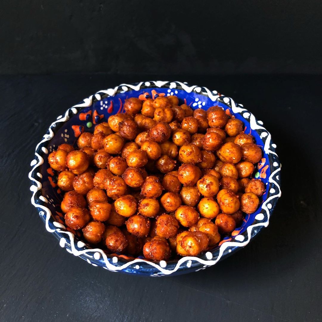 Easy Roasted Chickpeas for Salads and Snacks