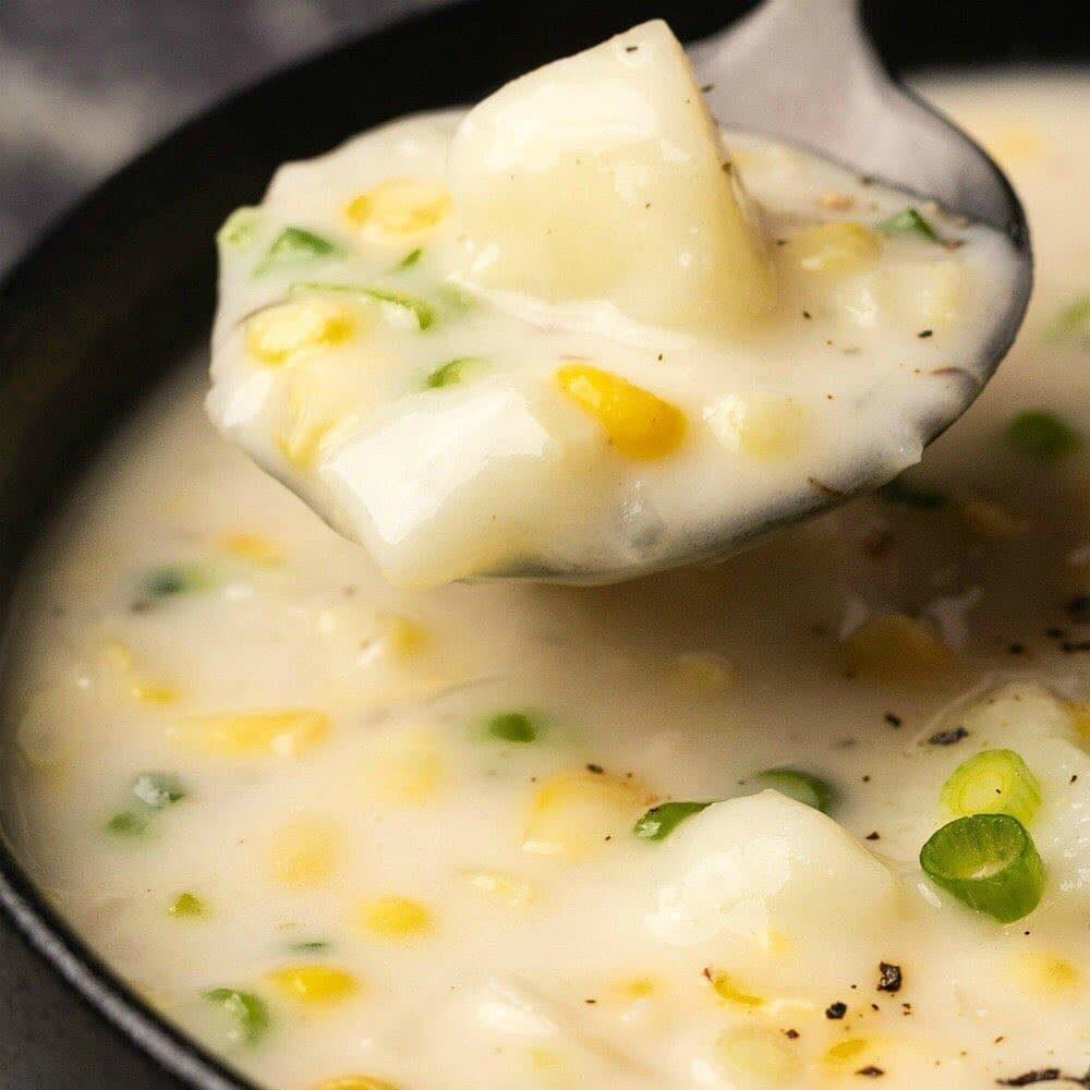Creamy Vegan Corn Chowder