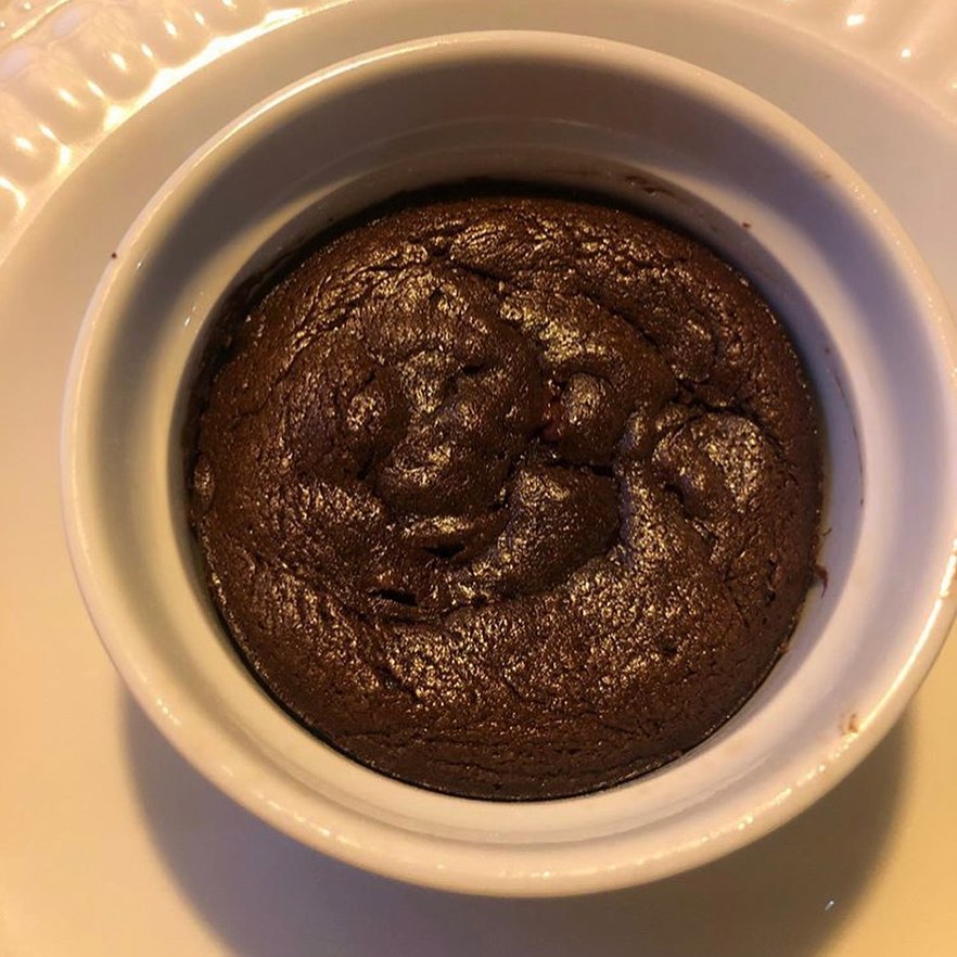 Easy Keto Chocolate Cakenie for Two