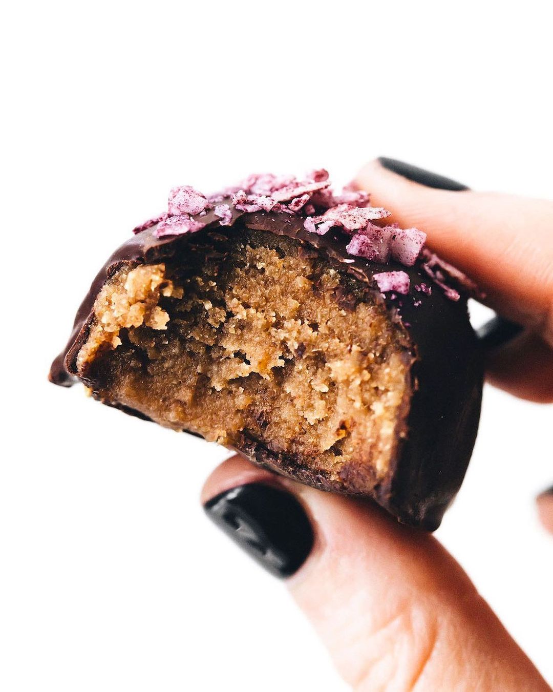 Chocolate Covered Peanut Butter Date Eggs