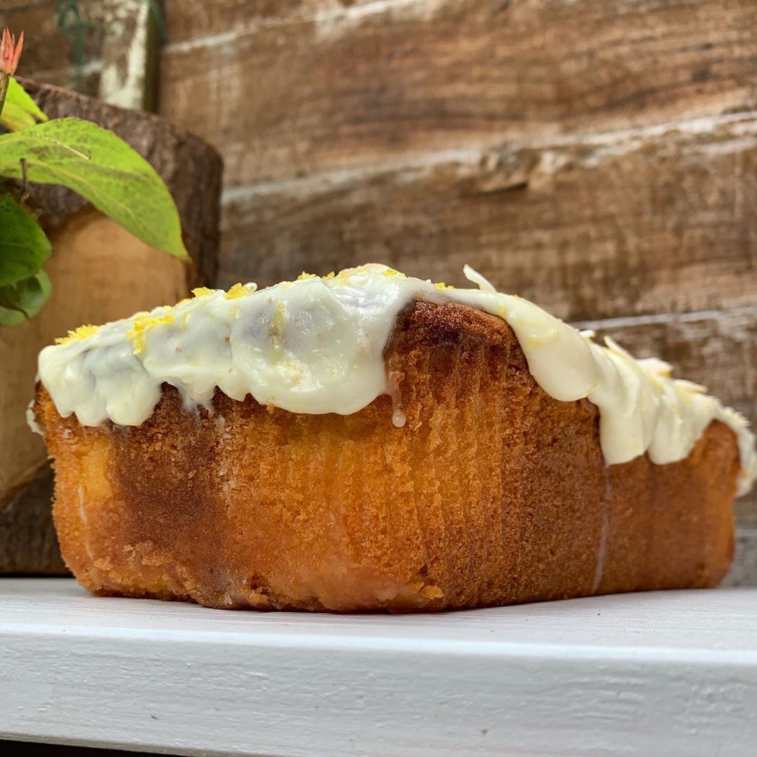 Gluten Free Vegan Lemon Drizzle Cake
