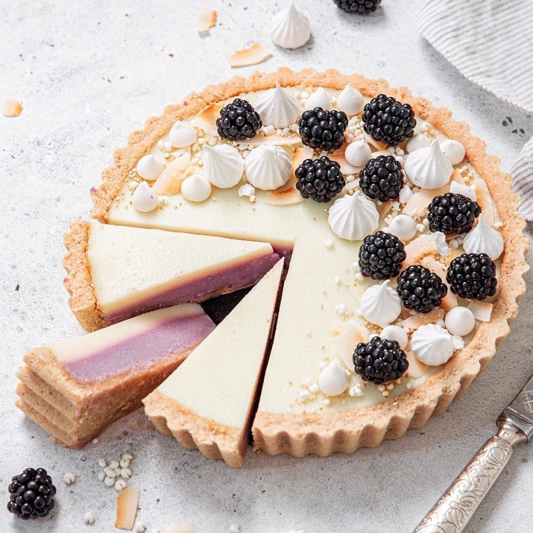 Lemon and Blackberry Tart