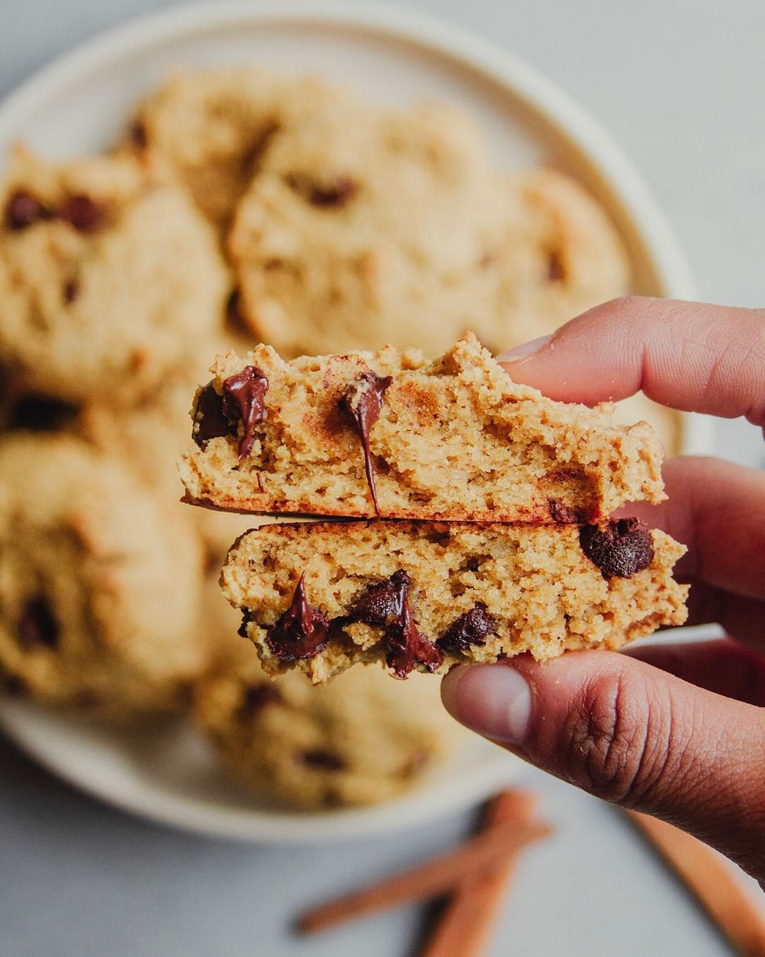 Paleo Pumpkin Chocolate Chip Cookies