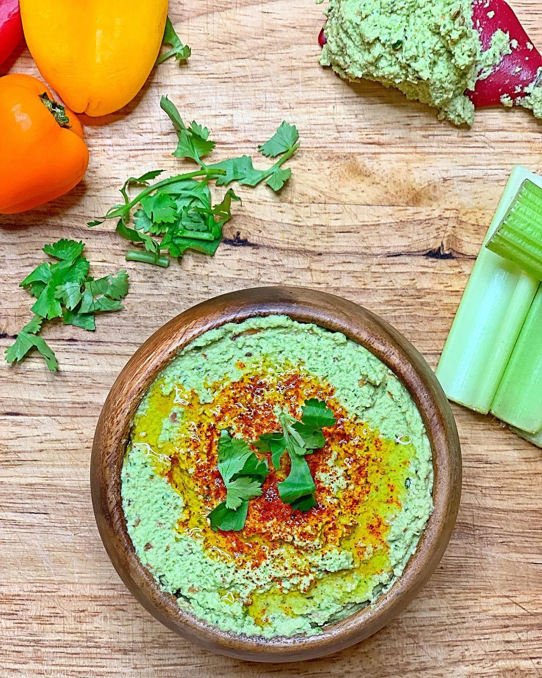 Green Nut Pulp Hummus