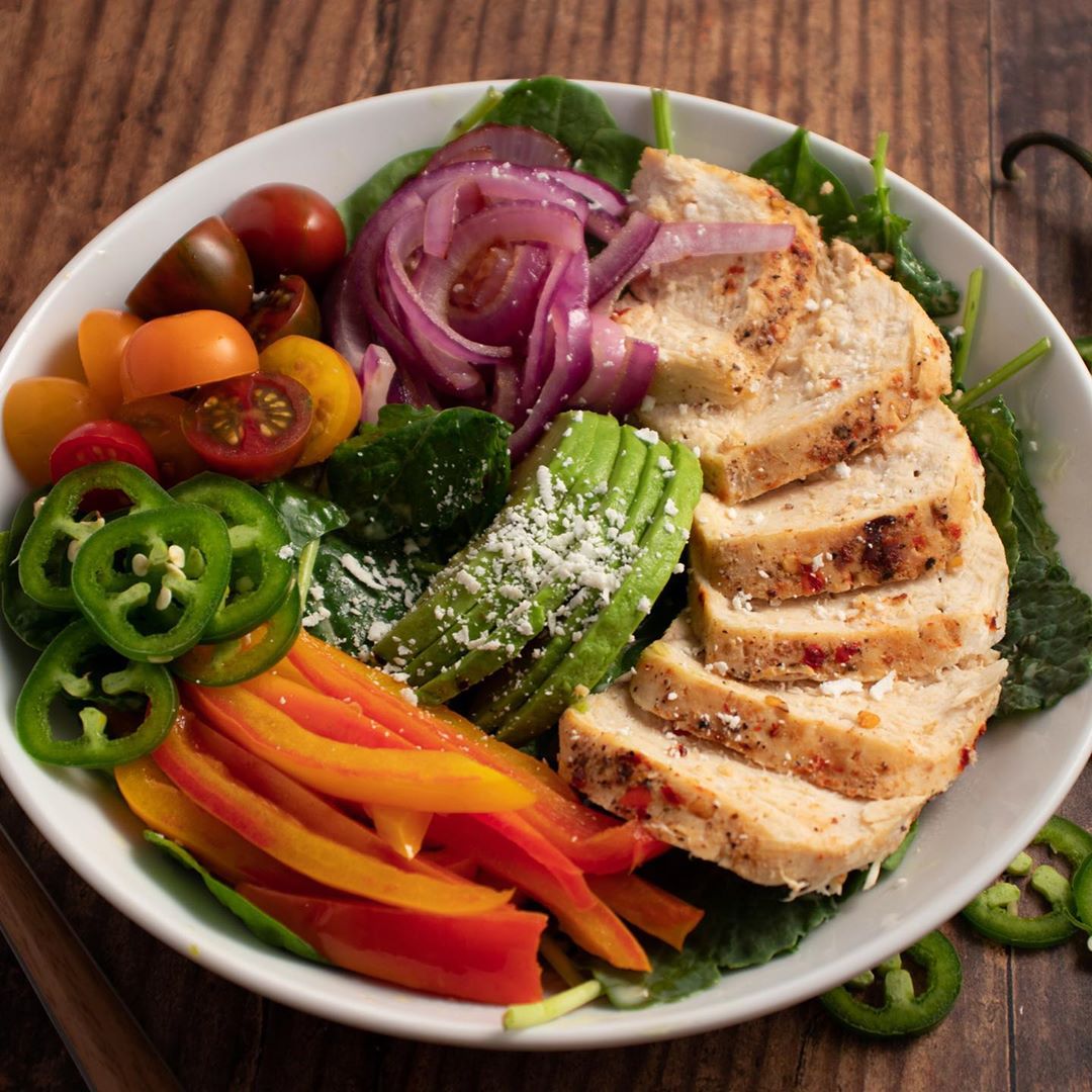Chicken Fajita Salad⁠⠀