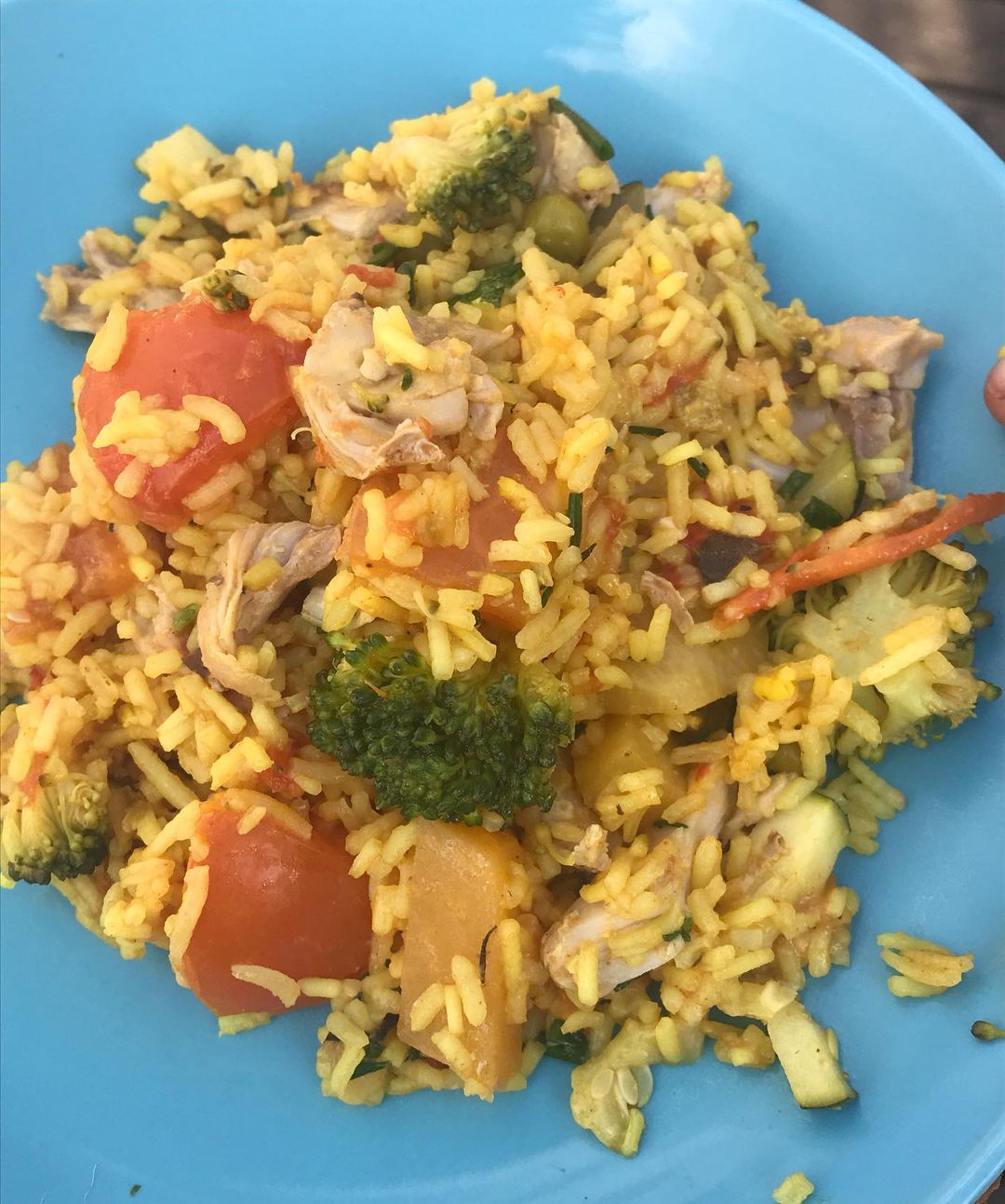 Indian Summer Spiced Rice Dish