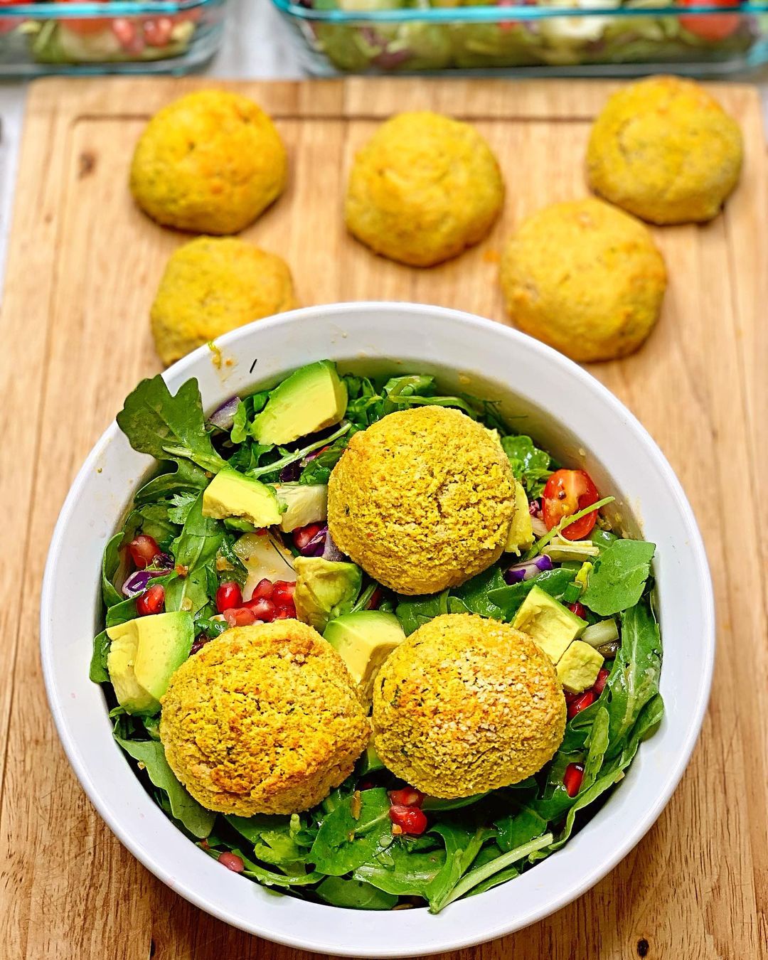Crispy Savory Falafels with Gluten-Free Coating