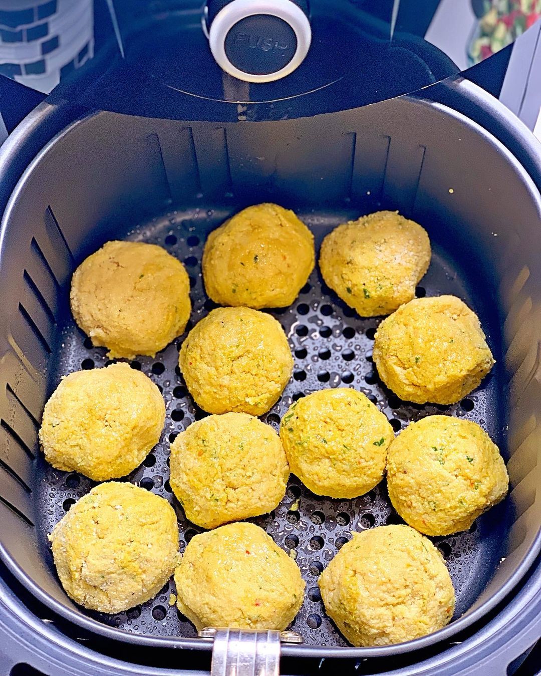 Crispy Savory Falafels with Gluten-Free Coating