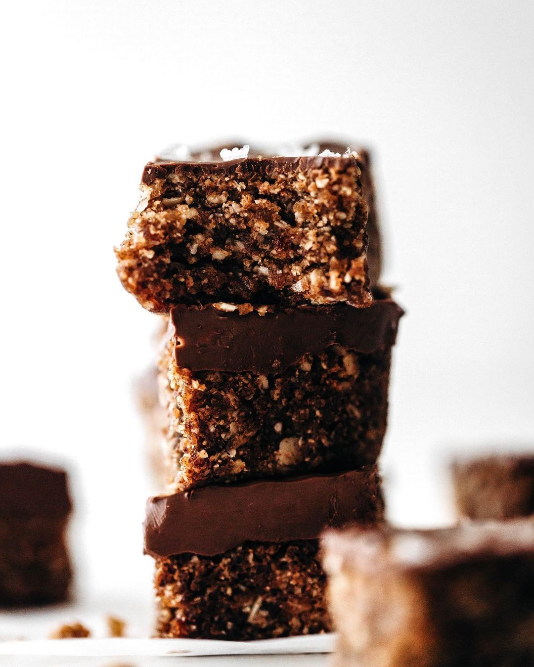 Chocolate Almond Butter Oatmeal Bars