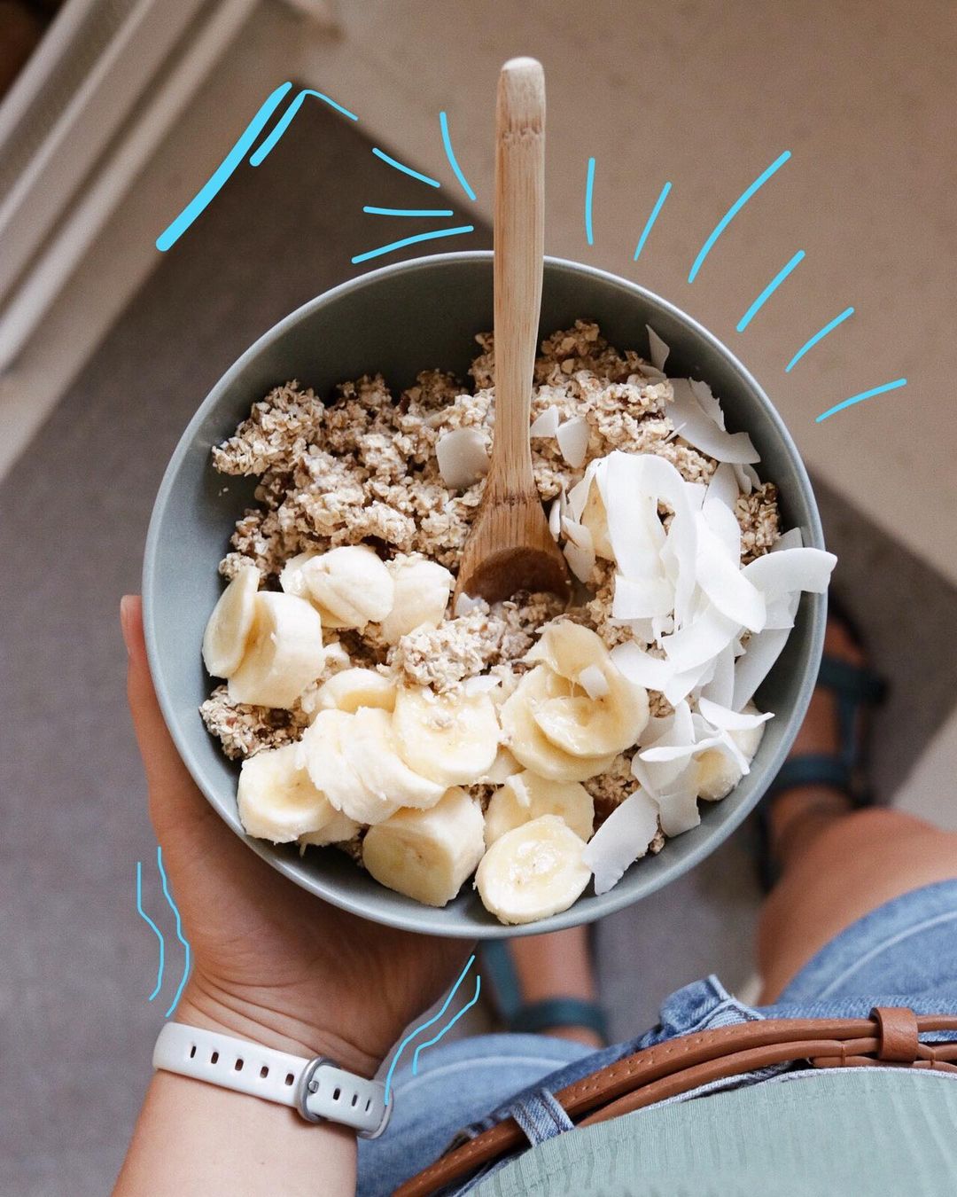 Raw Nola Bowl with Berries and Banana