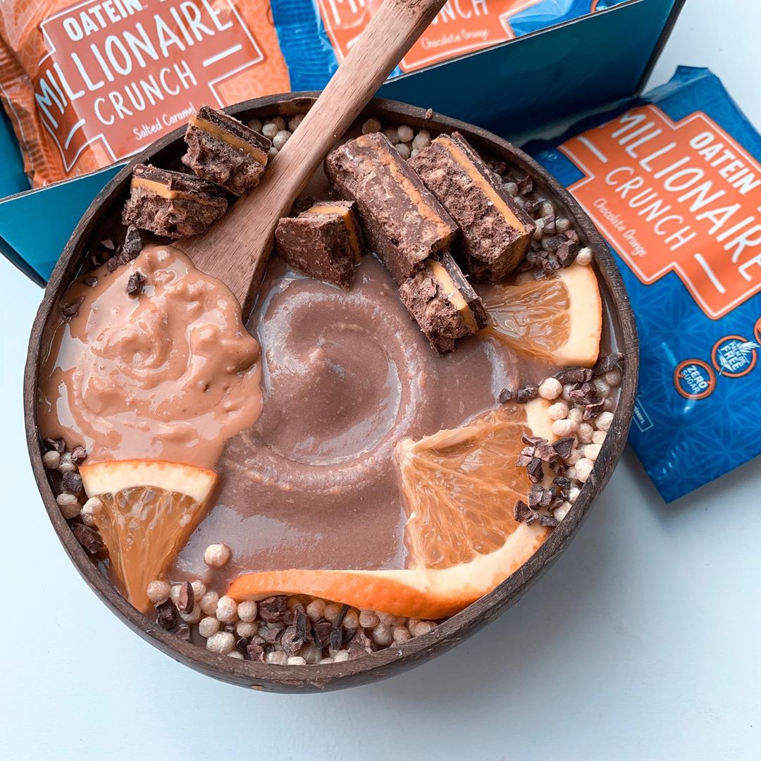 Chocolate Orange Smoothie Bowl