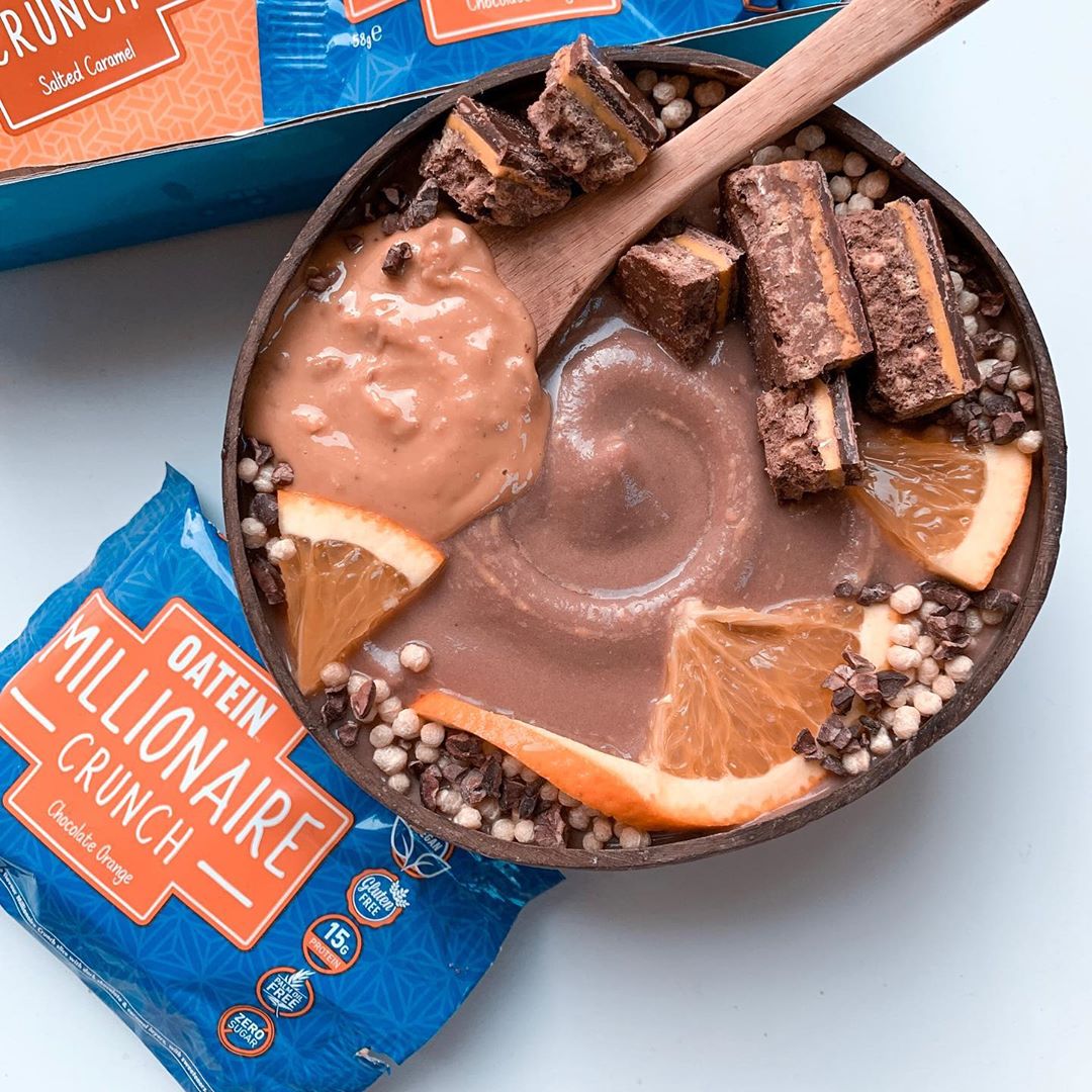 Chocolate Orange Smoothie Bowl