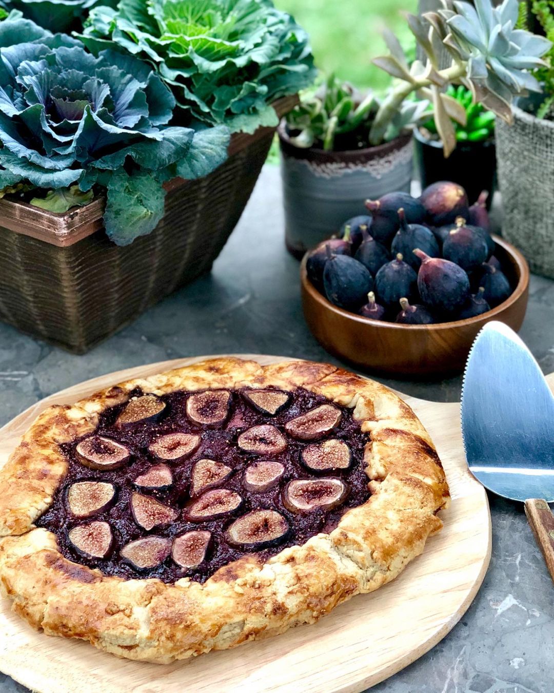 Easy Fig Galette with Vegan Crust