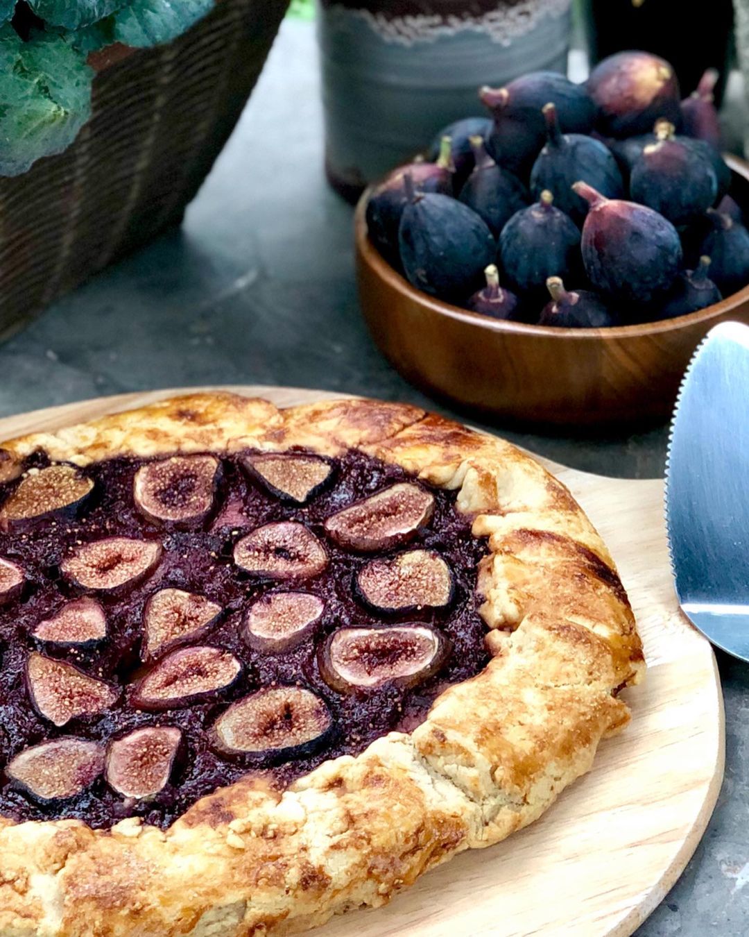 Easy Fig Galette with Vegan Crust