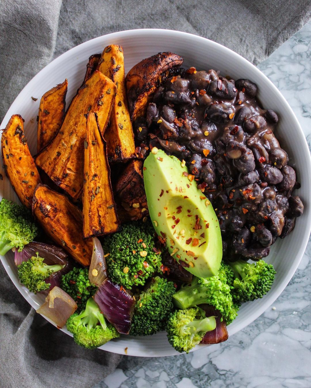 Miso Maple Black Beans