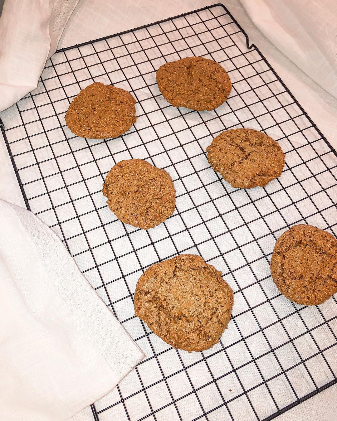 Healthy Vegan Breakfast Cookies with Oat Flour