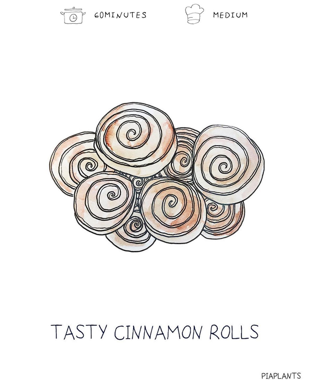 Vegan Cinnamon Rolls with Date Filling