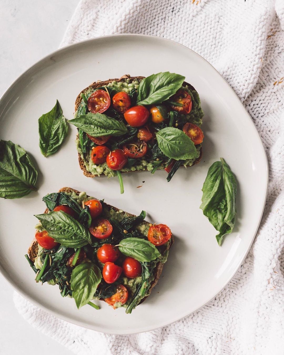 Avocado Toast with Italian Twist and Fresh Herbs
