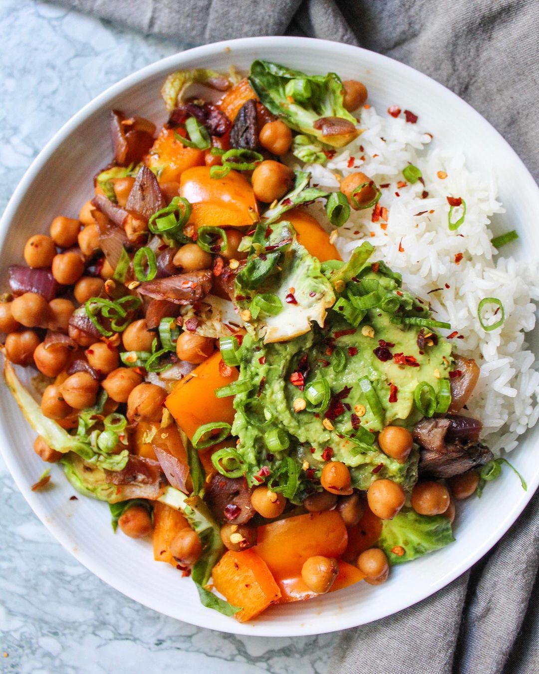 Smoky Sweet Sautéed Chickpeas