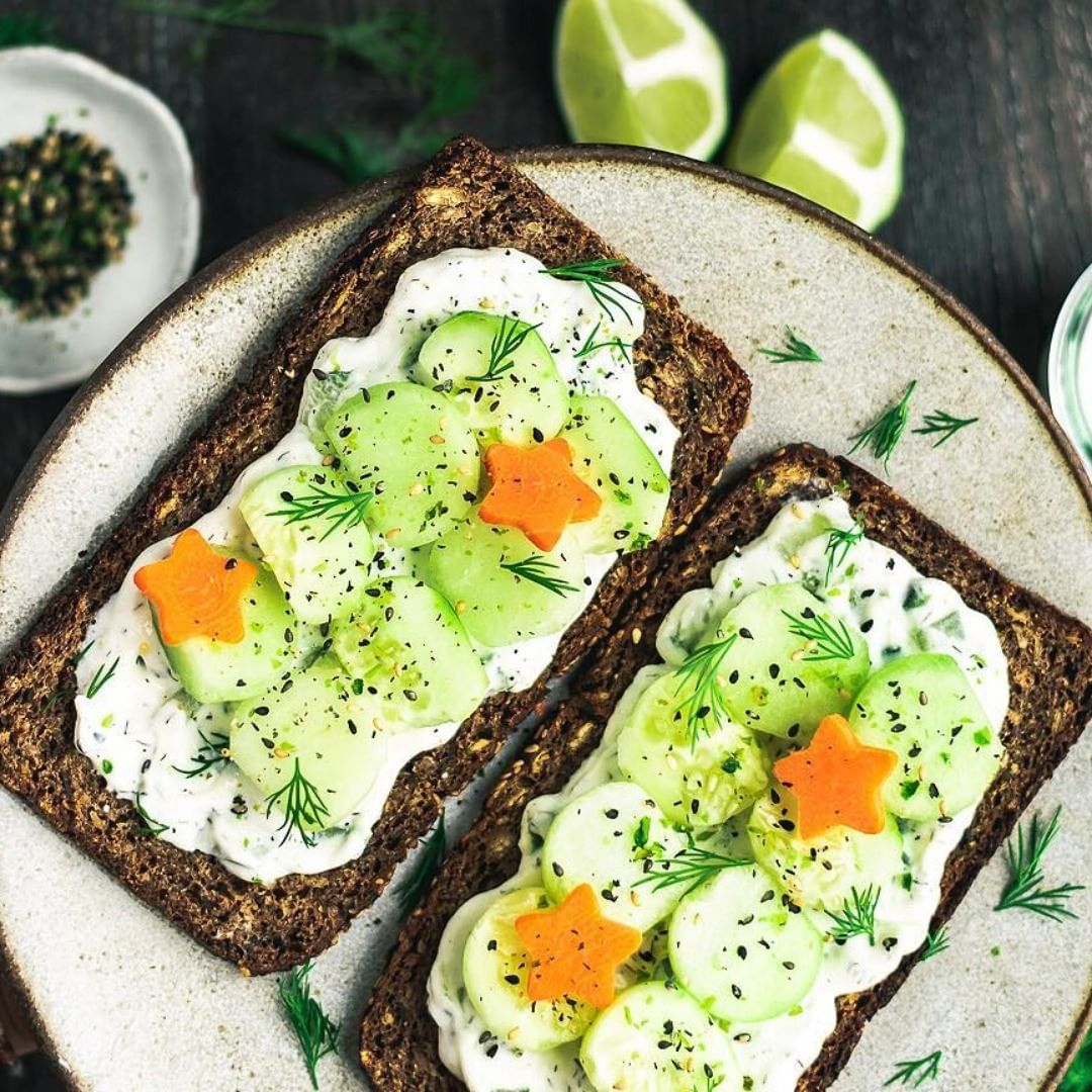 Vegan Tzatziki Dip with Fresh Herbs