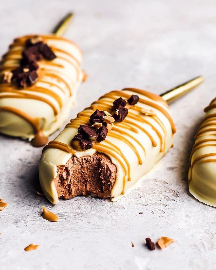 Vegan Chocolate Mousse Magnum Ice Creams