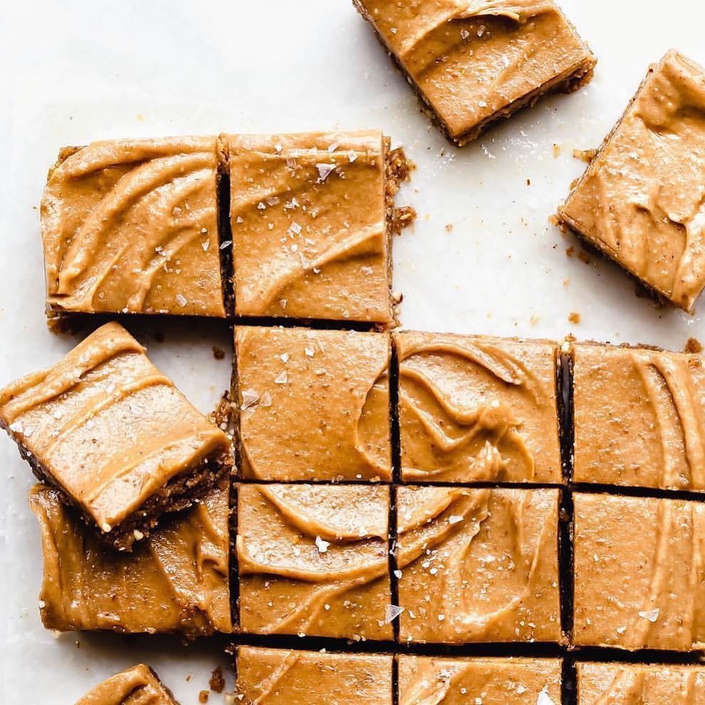 Peanut Butter Blondies