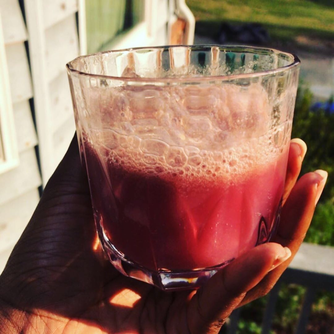 Refreshing Alkaline Grape Soda with Ginger