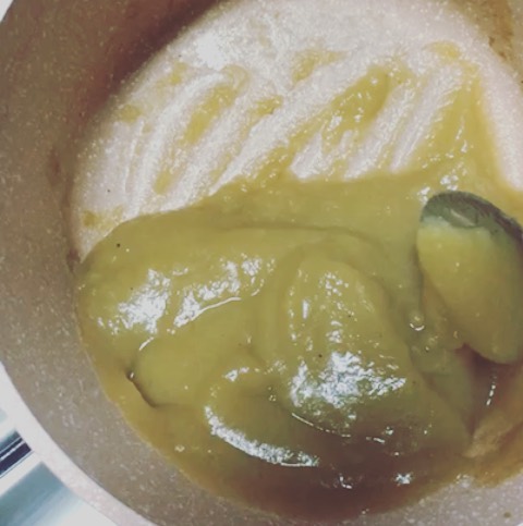 Homemade Apple Sauce as Vegan Baking Substitute