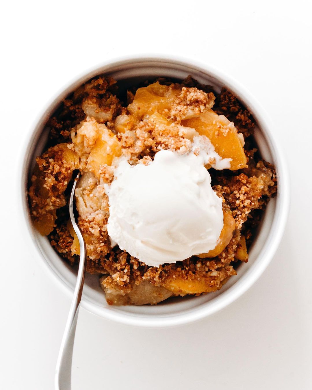 Peaches and Cream Crisp