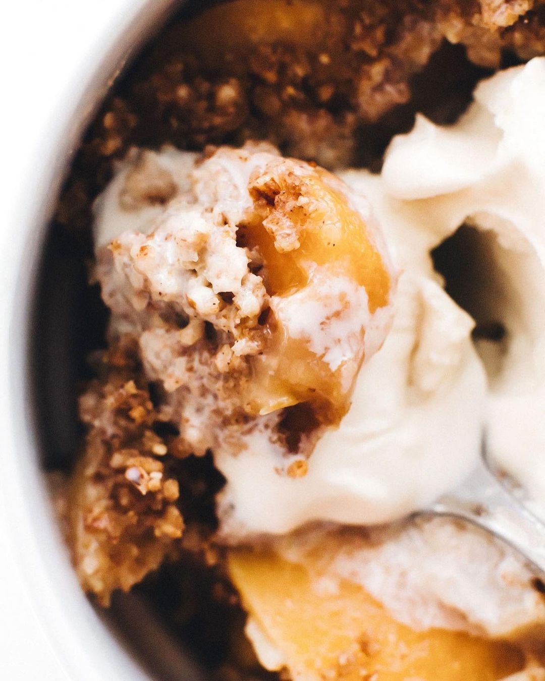 Peaches and Cream Crisp