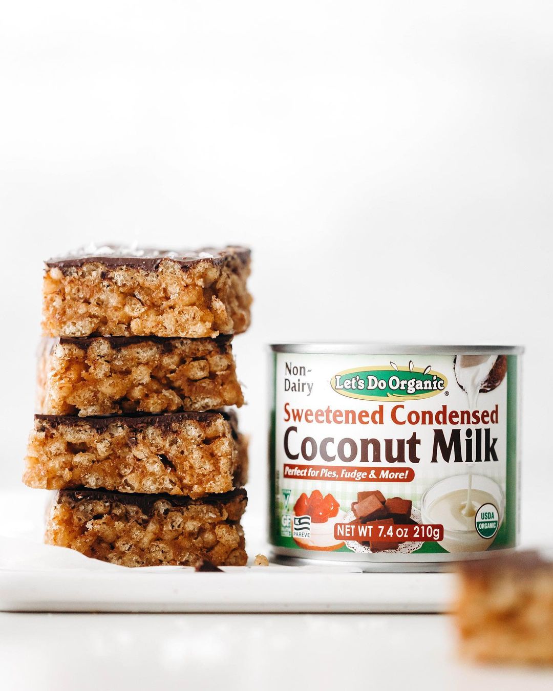 Caramel Vegan Rice Crispy Treats