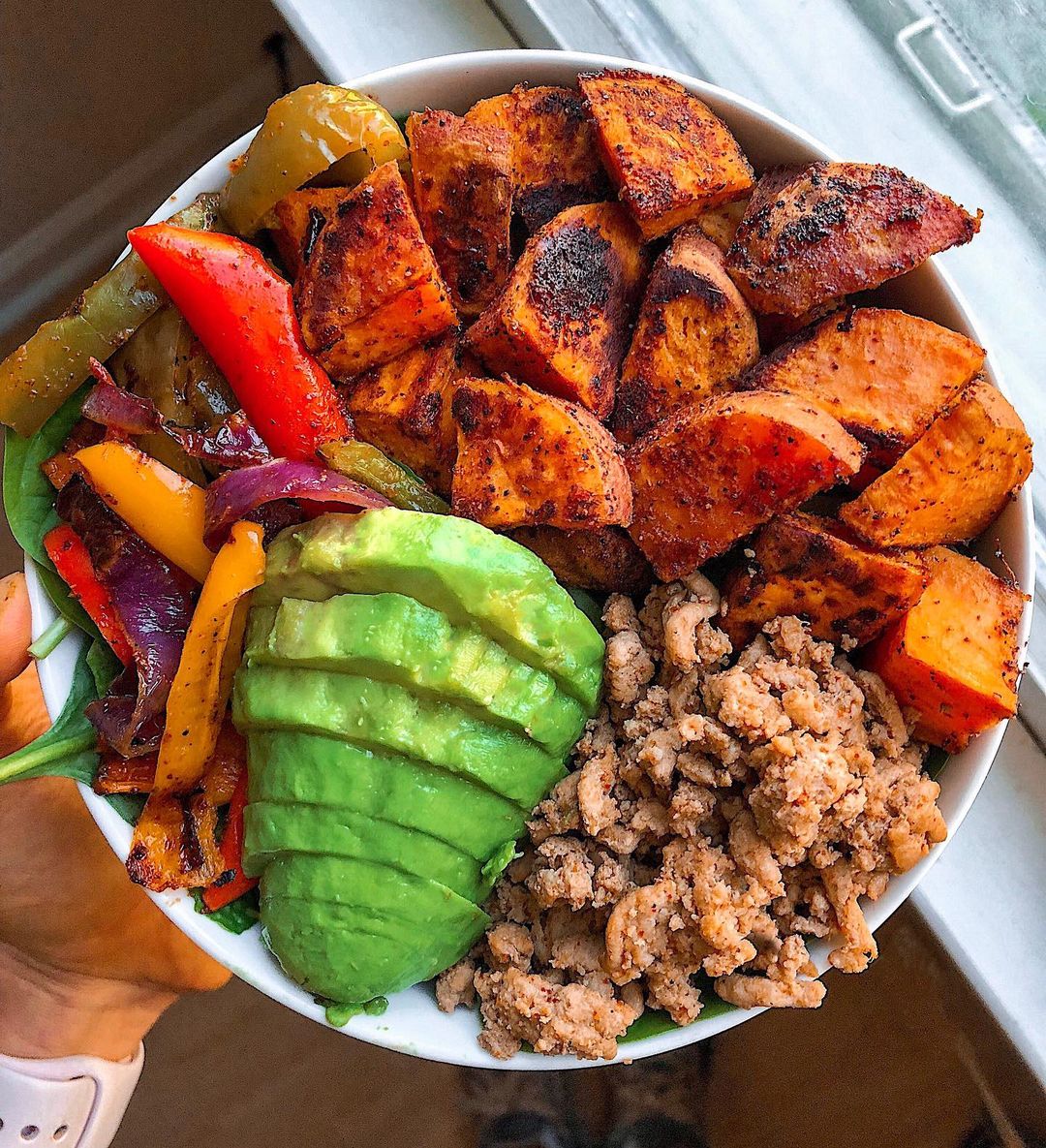 Easy Turkey Taco Bowl with Veggies