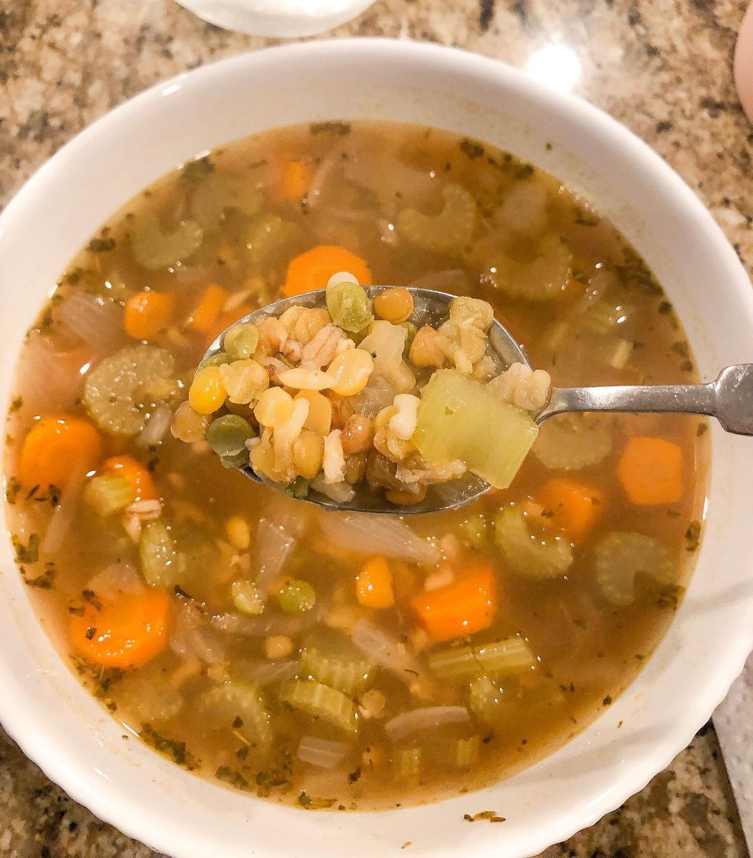 Easy Homemade Veggie Soup with Fresh Herbs