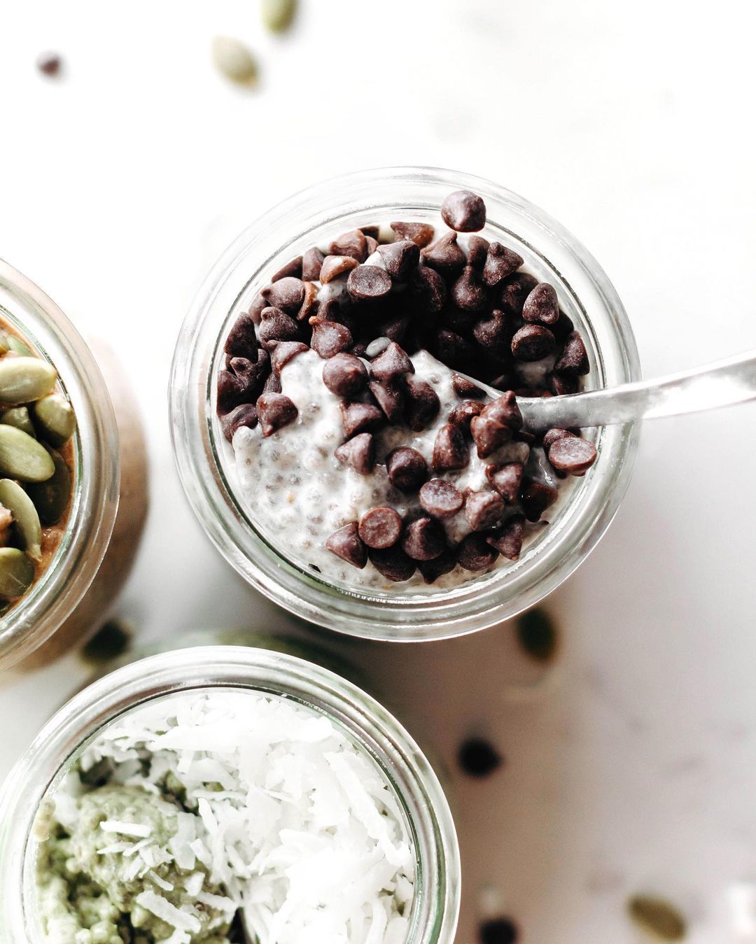 Blender Chia Pudding with Coconut and Almond Milk