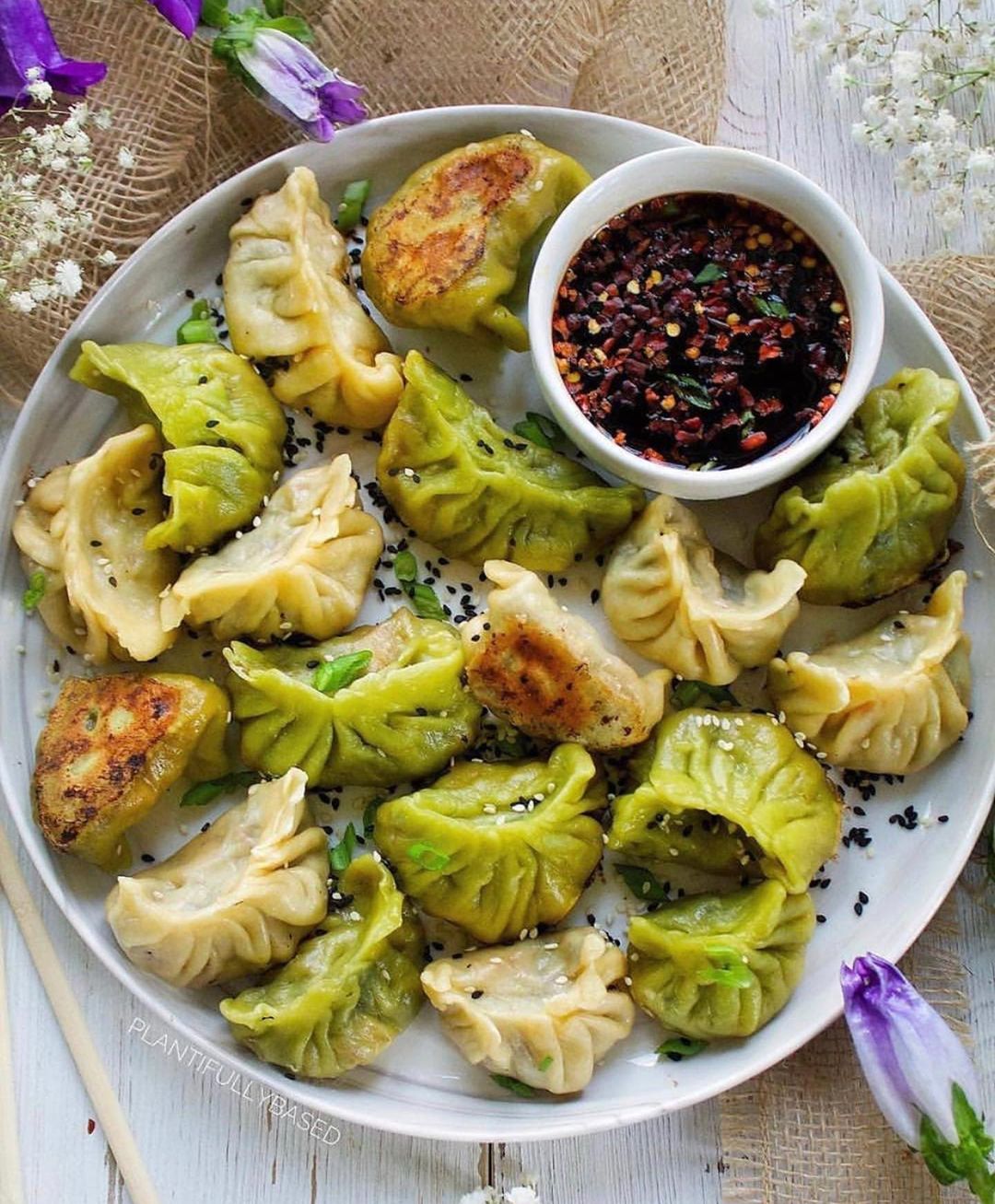 Homemade Vegan Vegetable Dumplings
