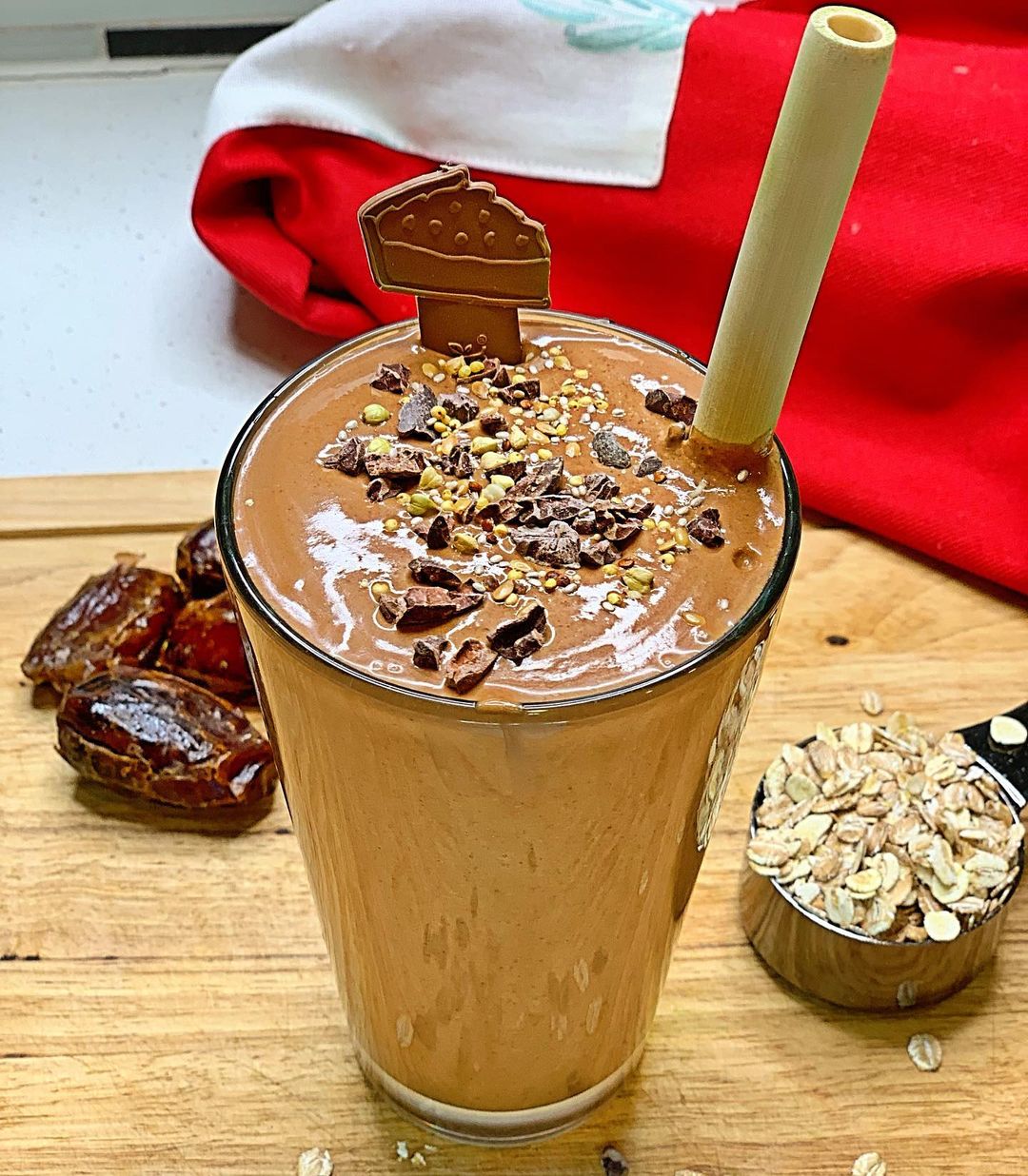 Very Tasty Chocolate Peanut Butter Smoothie