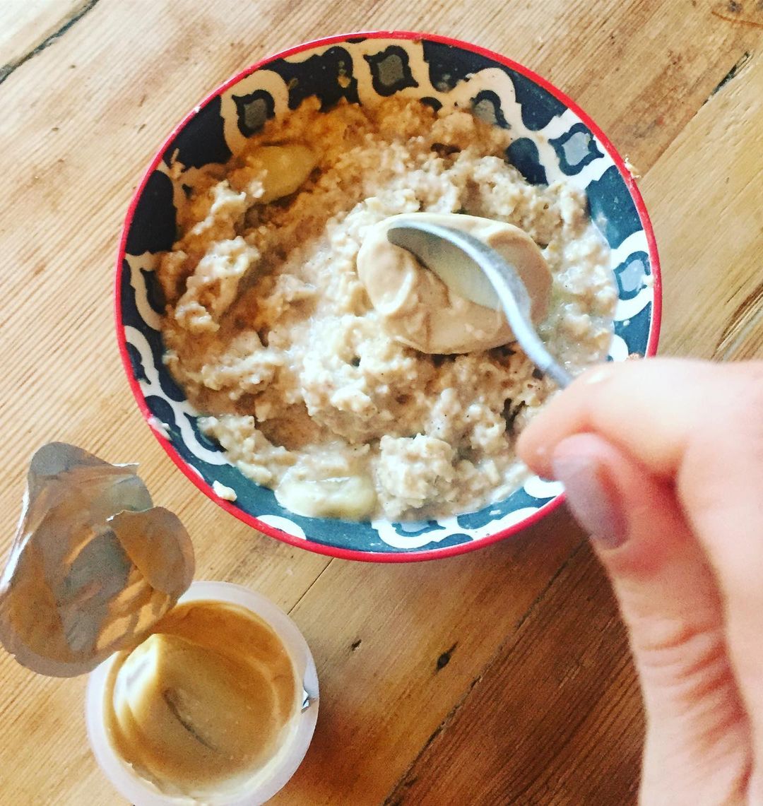 Banoffee Inspired Overnight Oats