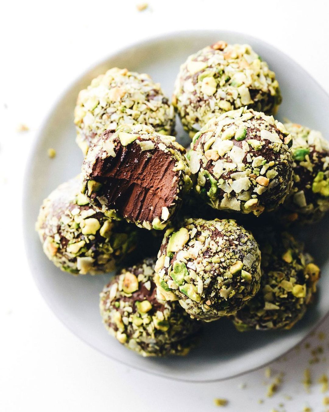 Chocolate Avocado Pudding Truffles