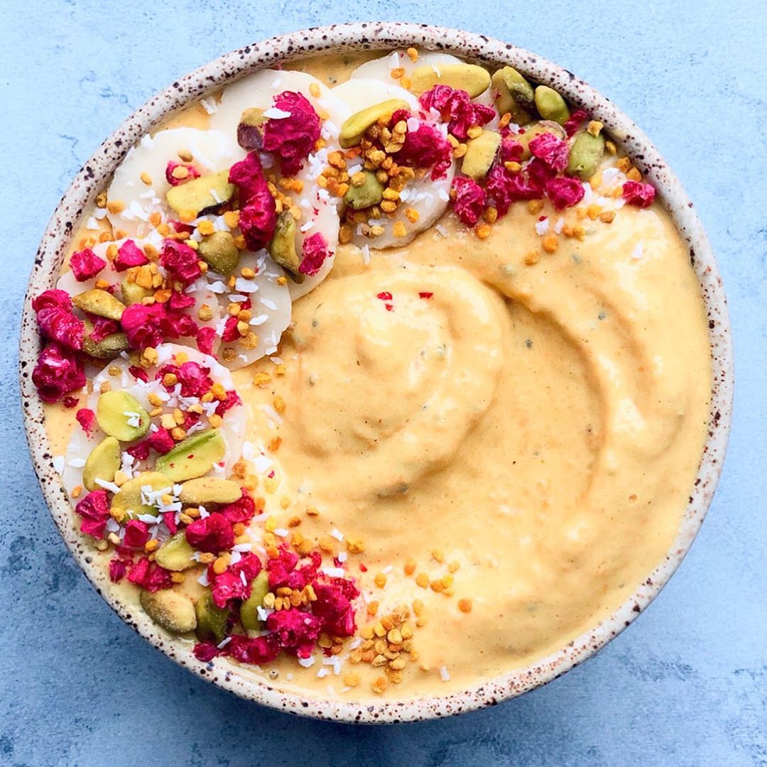 Spiced Fall Smoothie with Banana and Spices