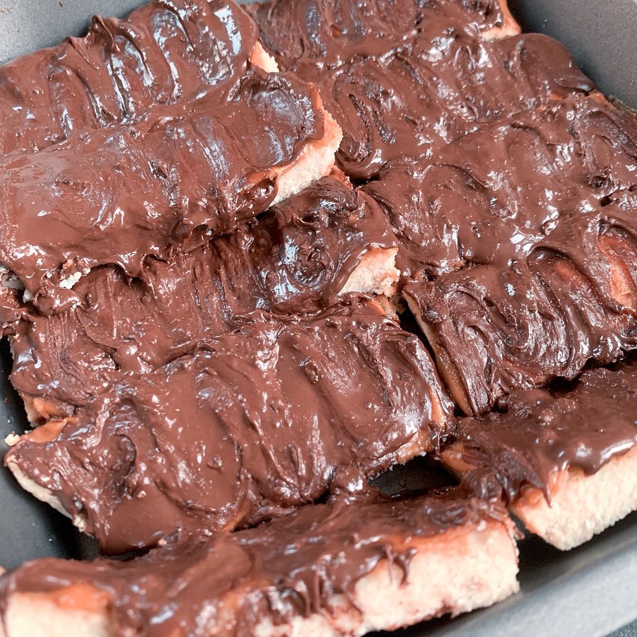 Homemade Vegan Twix Protein Bars