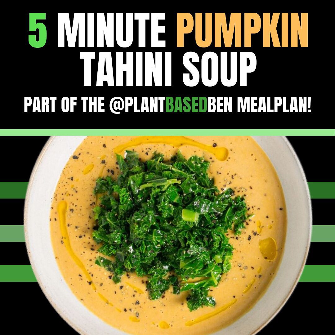 Pumpkin Soup with Wilted Kale and Spices