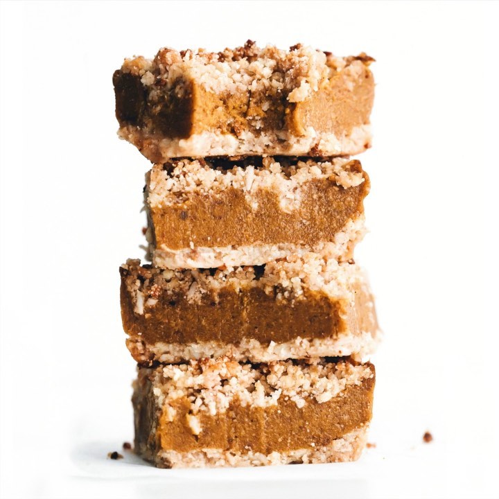 Pumpkin Pie Crumble Bars